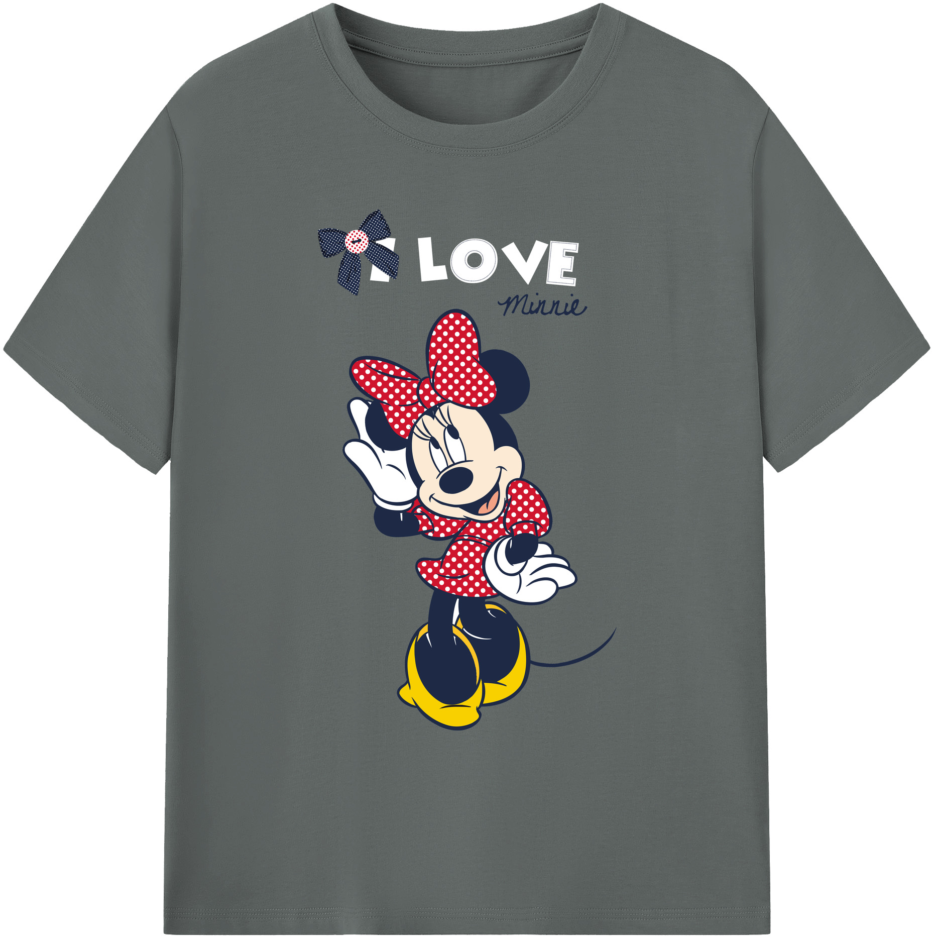 ミッキーマウス Mickey Mouse 綿100％ メンズ半袖Tシャツ｜肌触りやわらか＆通気性